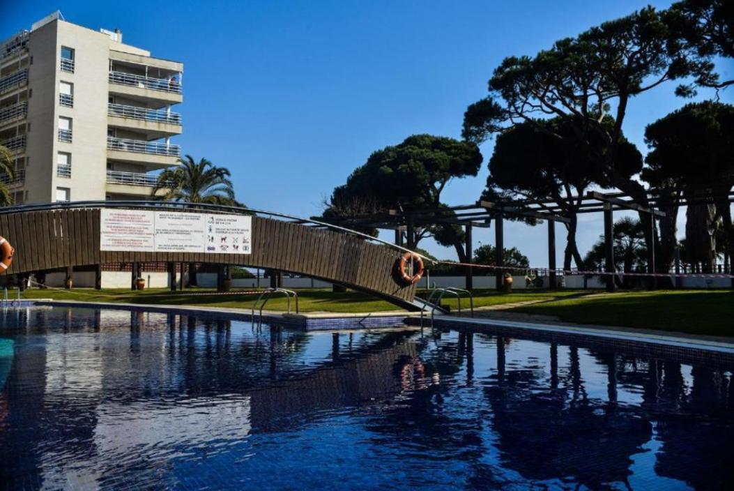 S'Abanell Central Park Beach Blanes Exteriör bild